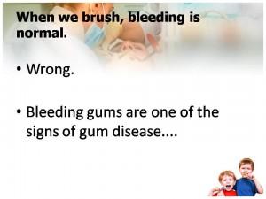 brush your teeth